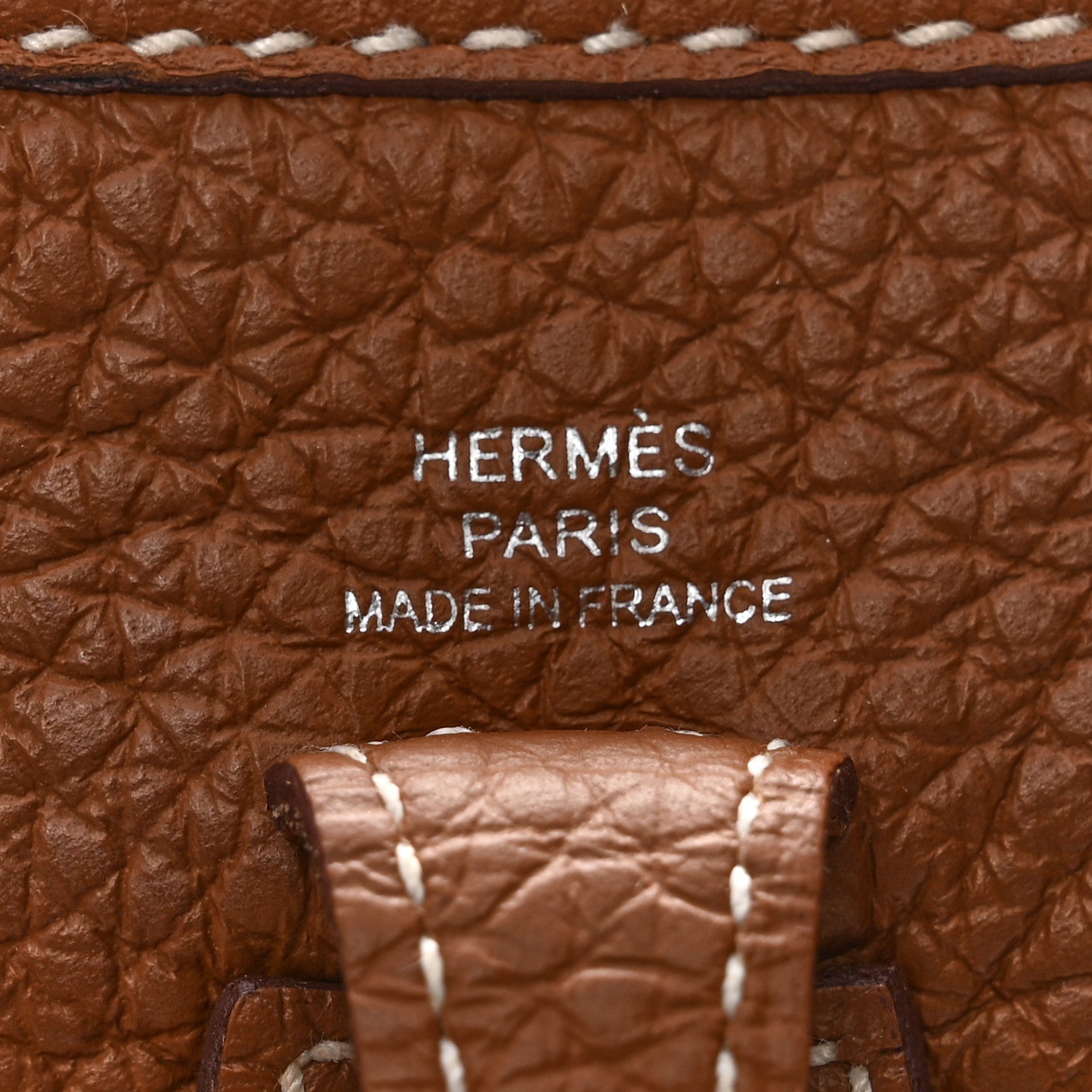 Hermes Taurillon Clemence Evelyne TPM Gold 6 of 11