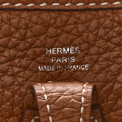 Hermes Taurillon Clemence Evelyne TPM Gold 6 of 11