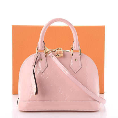 Louis Vuitton Vernis Alma BB Rose Ballerine 8 of 8