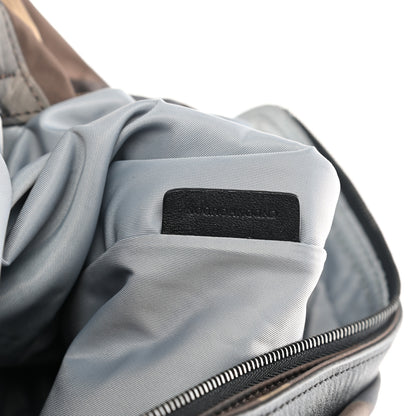 Burberry Nylon Check Small Buckleigh Packable Tote Birch Grey 8 of 14