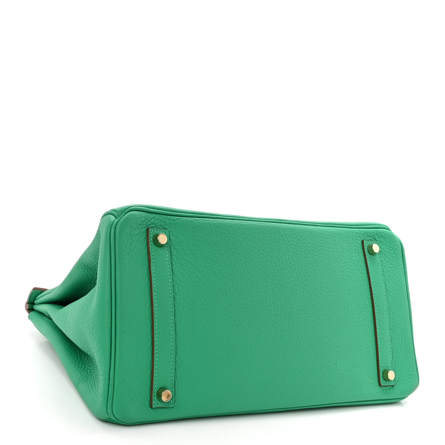 Hermes Taurillon Clemence Birkin 35 Menthe 4 of 12