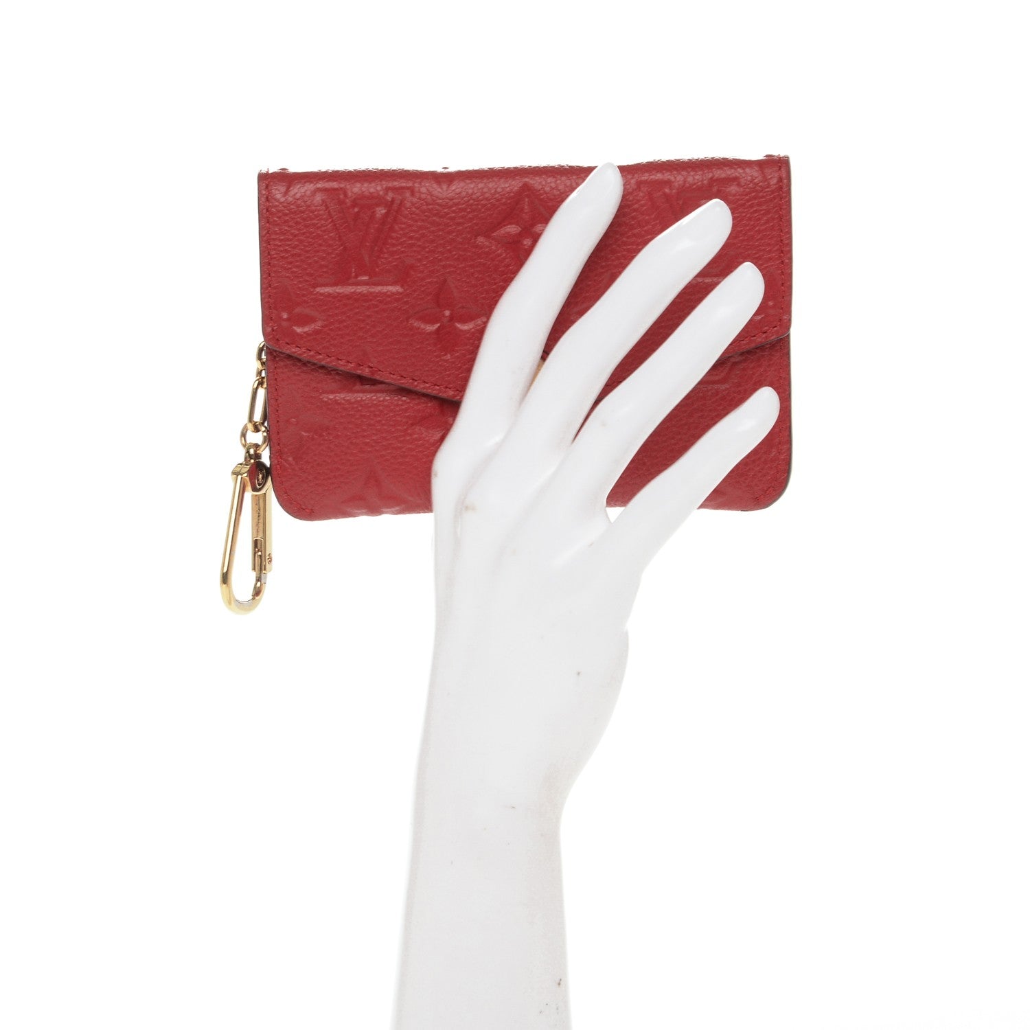 Louis Vuitton Empreinte Key Pouch Cherry 2 of 6