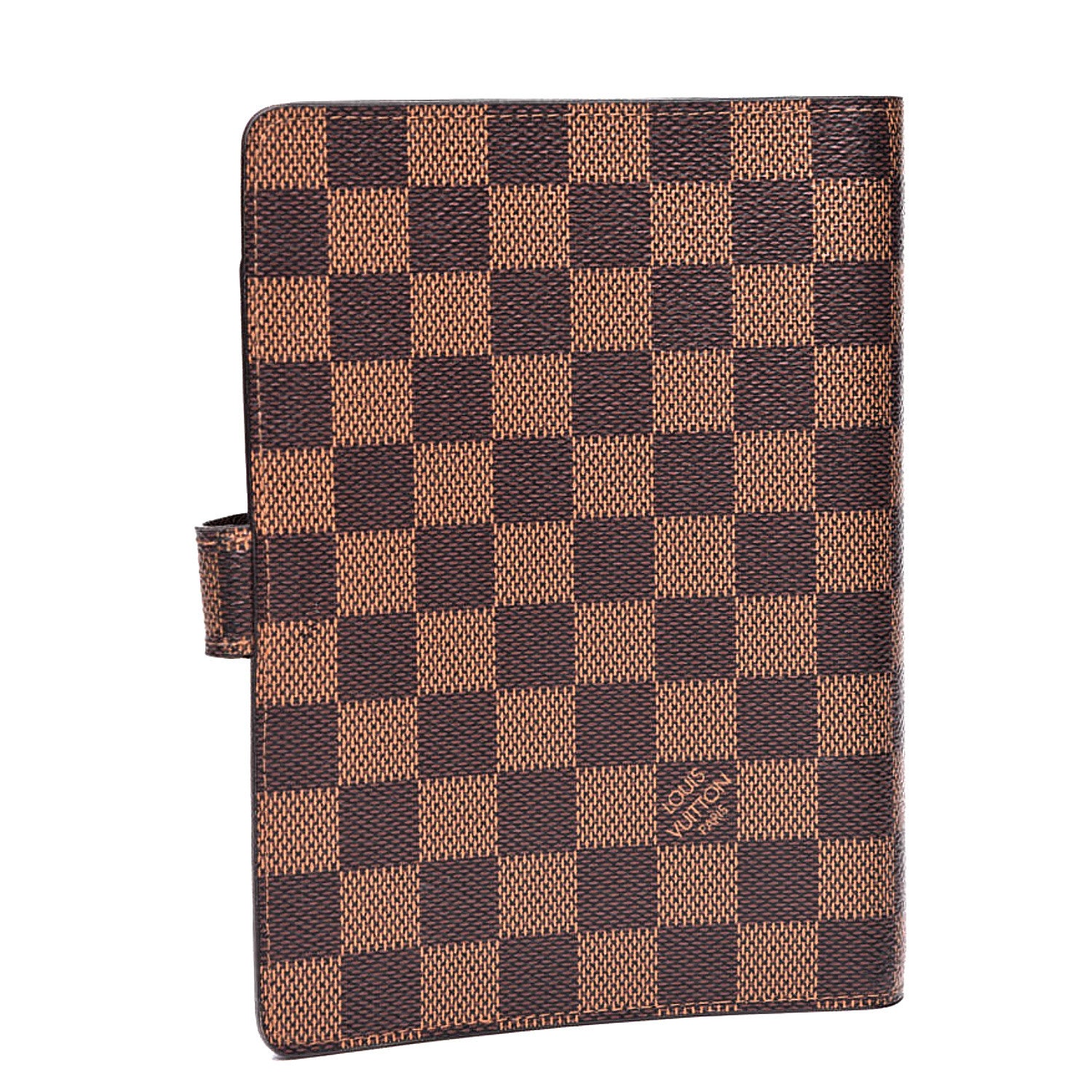 Louis Vuitton Damier Ebene Medium Ring Agenda Cover 2 of 8