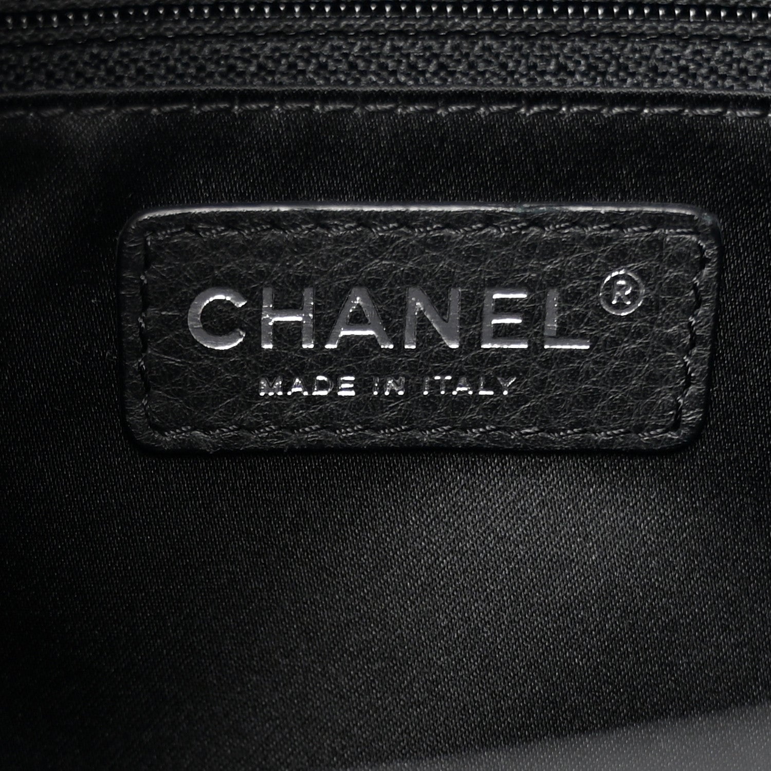 Chanel Caviar Quilted Grand Shopping Tote GST Black 6 of 11