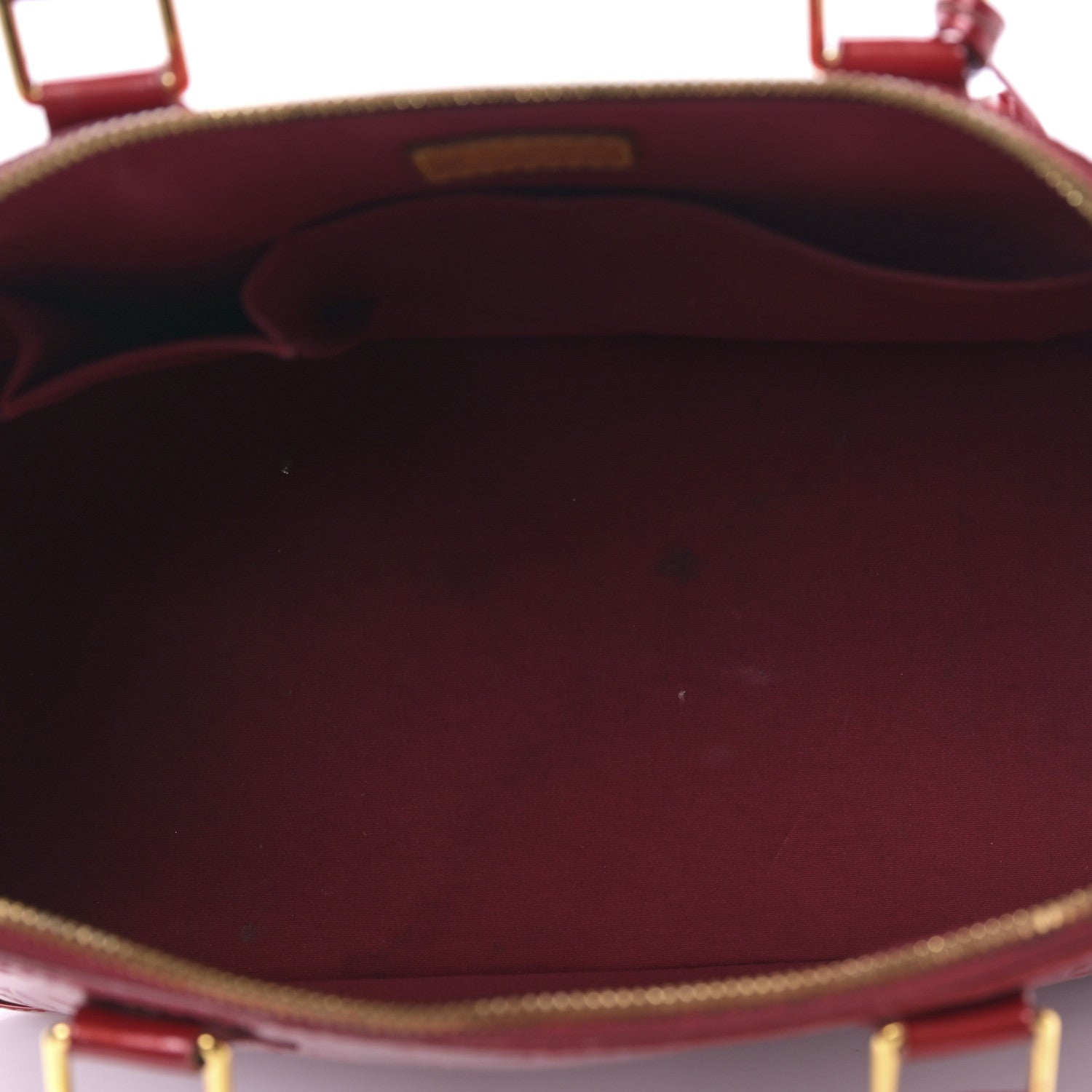 Louis Vuitton Vernis Alma MM Pomme D'Amour 5 of 8