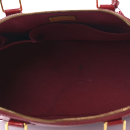 Louis Vuitton Vernis Alma MM Pomme D'Amour 5 of 8