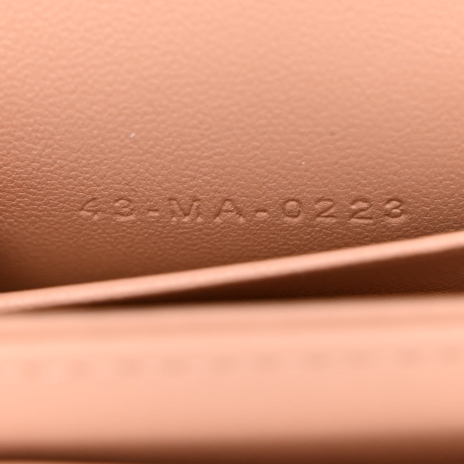 Christian Dior Lambskin Lady Dior Top Handle Clutch Caramel Beige 8 of 12