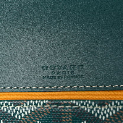 Goyard Goyardine Monte Carlo Bois Clutch Green 6 of 9