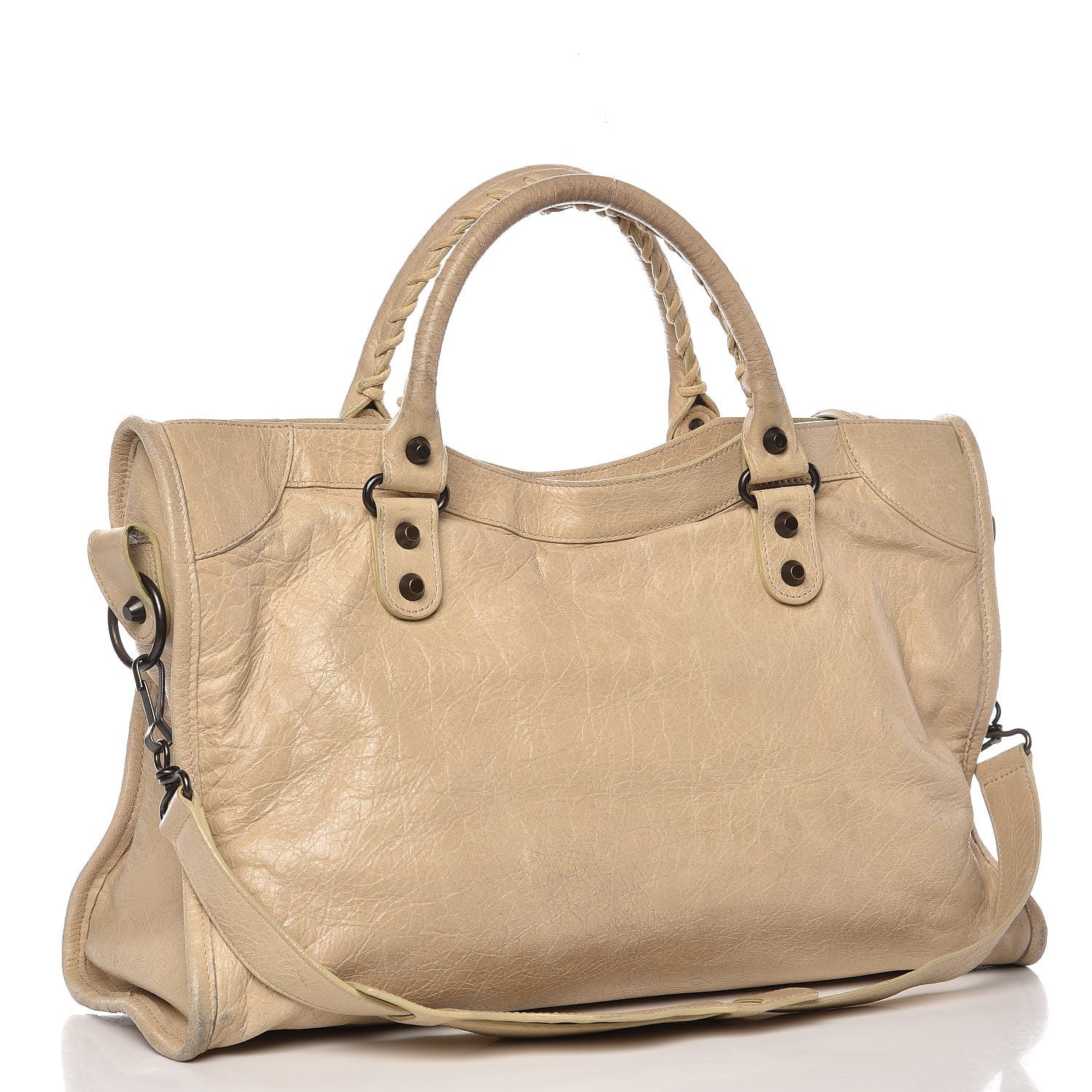 Balenciaga Agneau Classic Hardware City Praline 3 of 17