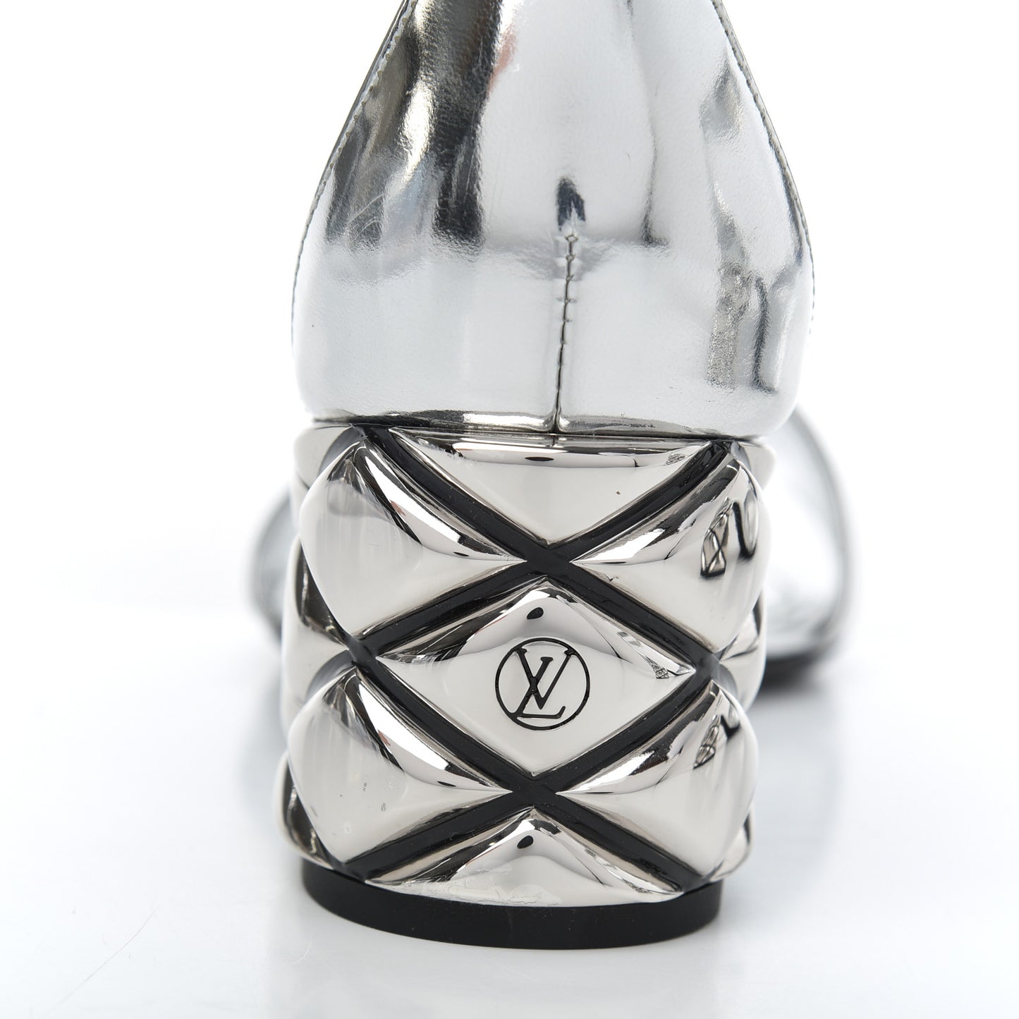 Calfskin Silver Light Sandal 37.5 Argent