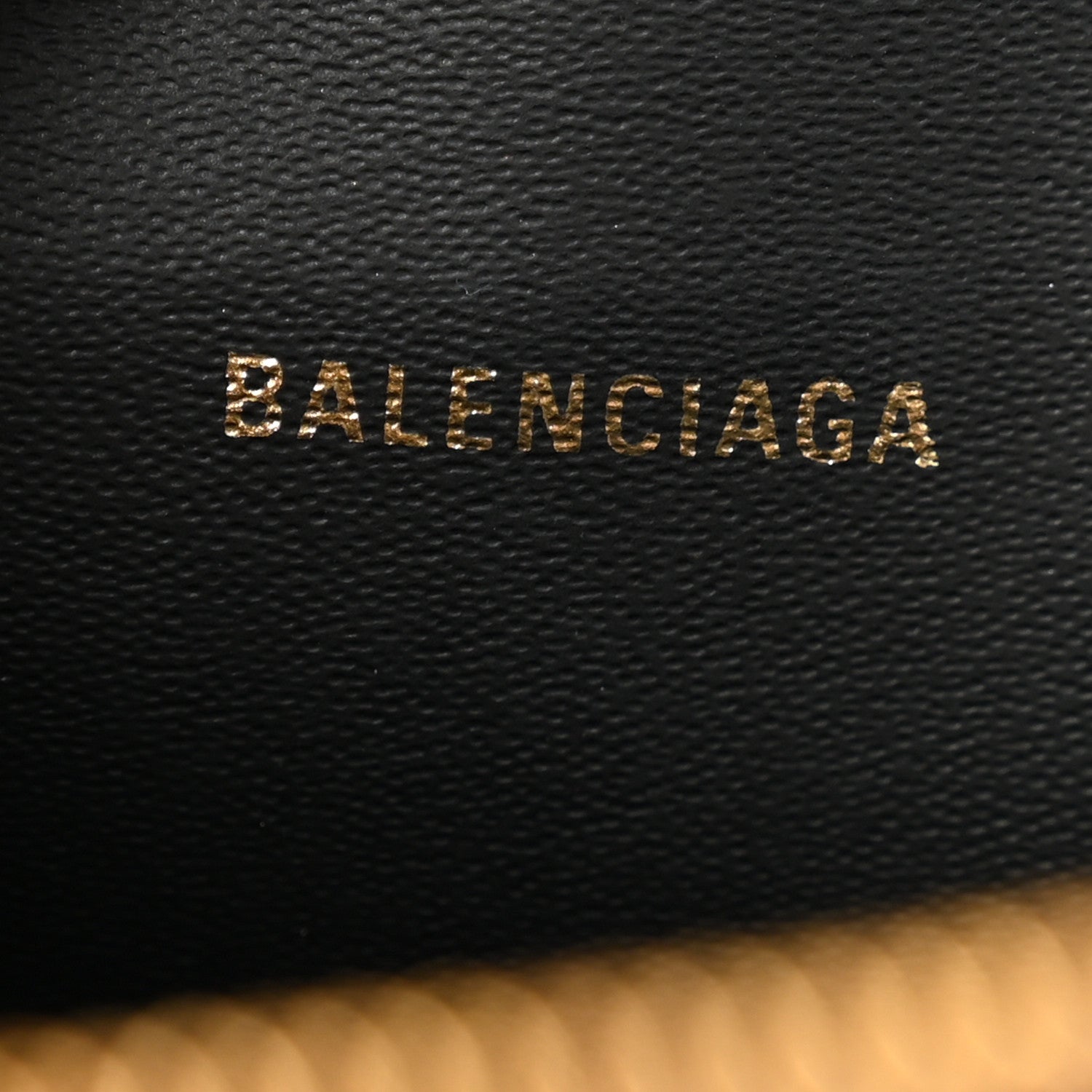 Balenciaga Coated Canvas BB Monogram Signature Toiletry Pouch Beige Brown 6 of 7
