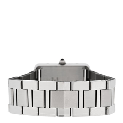 Cartier Stainless Steel 27mm Tank Solo Quartz Watch 3 of 4