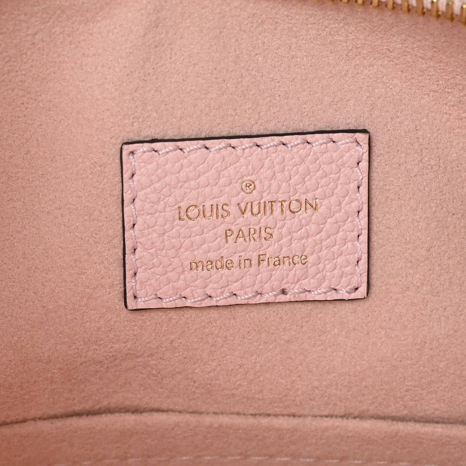 Louis Vuitton Empreinte Monogram Giant By The Pool Marshmallow Hobo PM Bouton De Rose 7 of 9