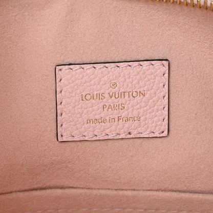 Louis Vuitton Empreinte Monogram Giant By The Pool Marshmallow Hobo PM Bouton De Rose 7 of 9