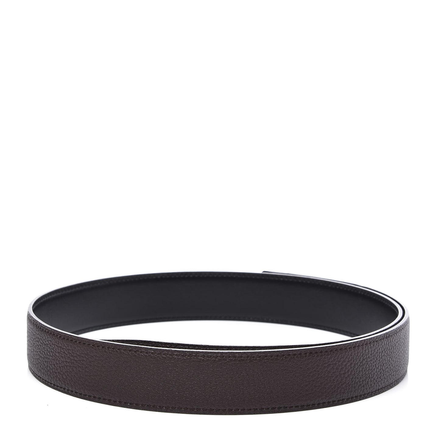 Box Togo 32mm Belt Strap 85 Black Chocolate