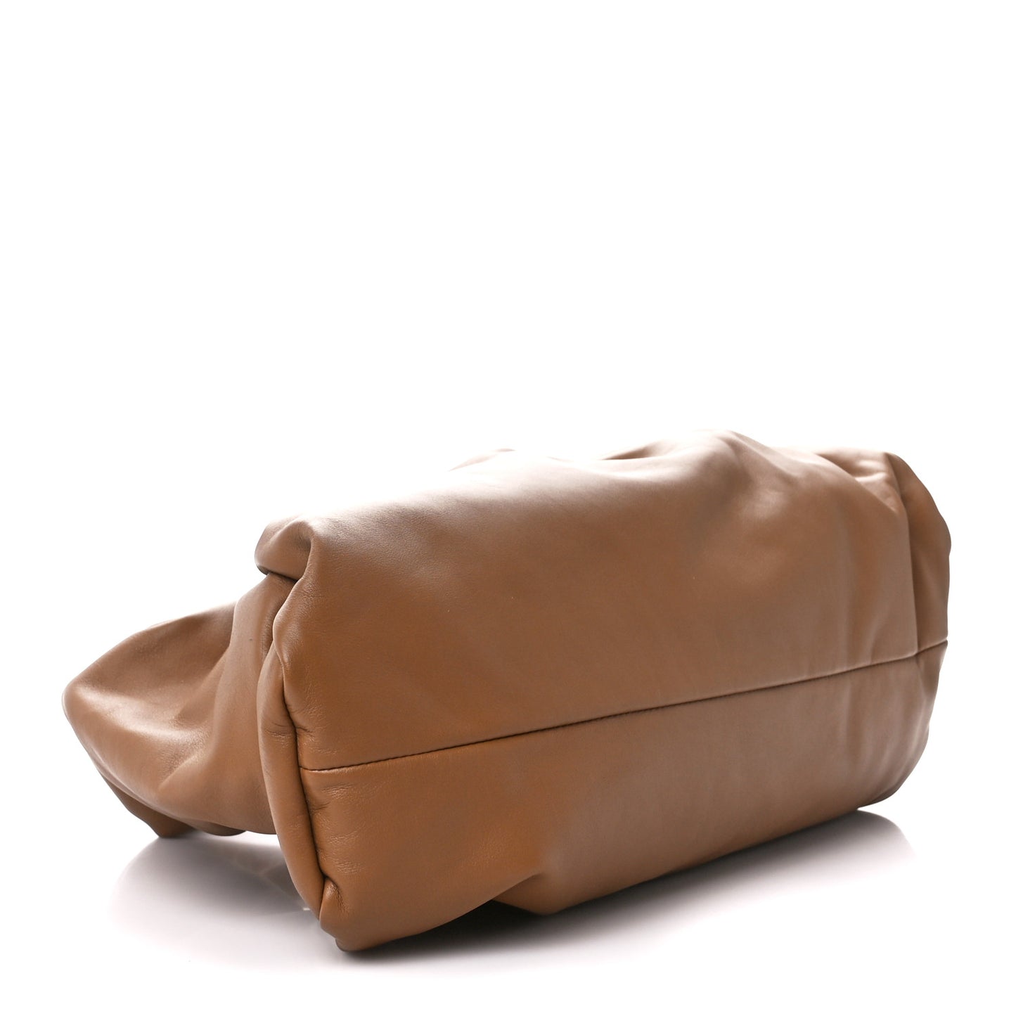 Smooth Butter Calfskin Small The Shoulder Pouch Moutarde