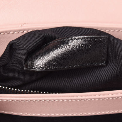 Saint Laurent Calfskin Y Quilted Monogram Toy Loulou Crossbody Bag Tender Pink 9 of 12