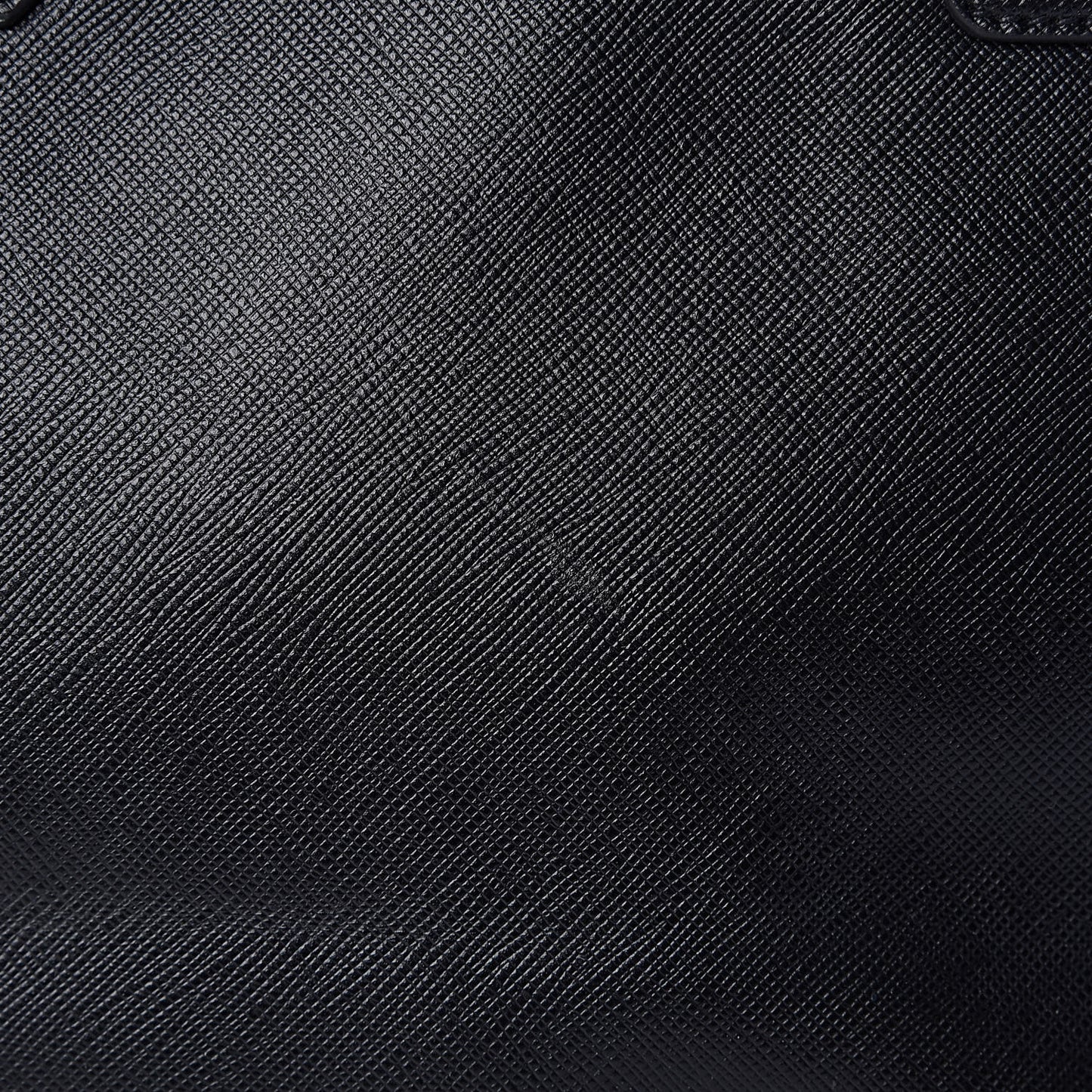 Saffiano Large Galleria Double Zip Tote Black