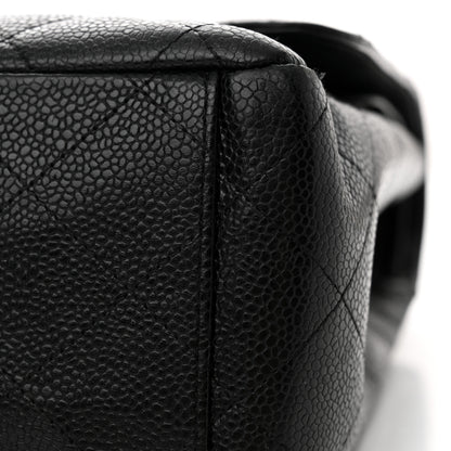 Chanel Caviar Quilted Maxi Double Flap Black 12 of 12