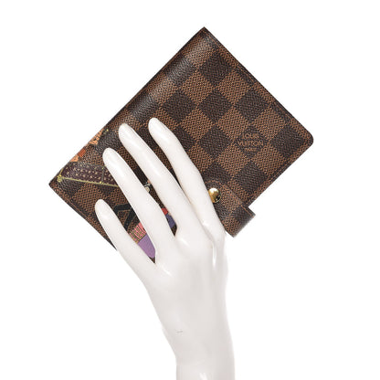 Louis Vuitton Damier Ebene Illustre Small Ring Agenda 2 of 6