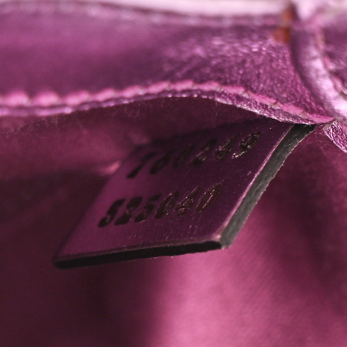 Laminated Nappa Nano Jackie 1961 Hobo Metallic Pink