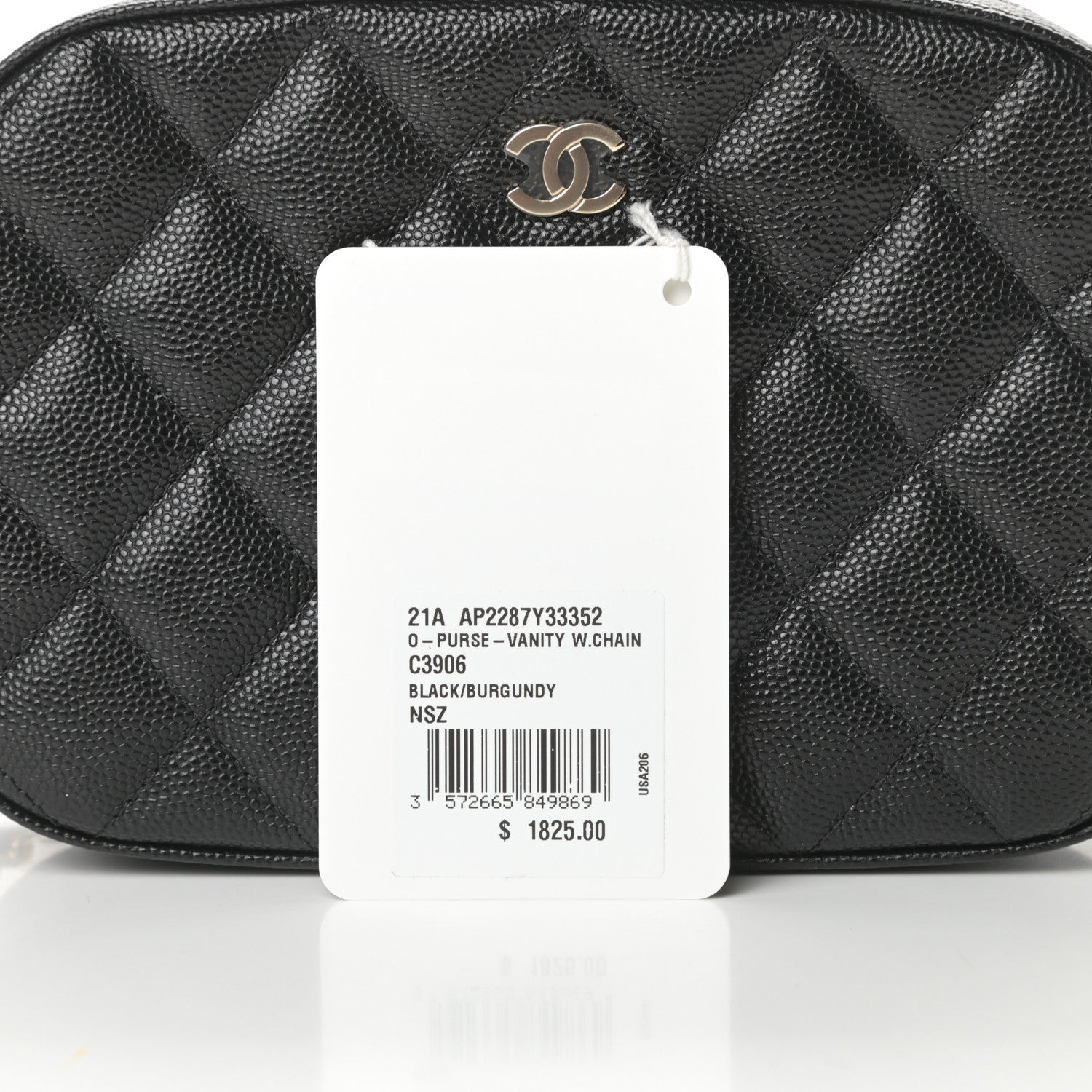 Chanel Caviar Quilted Vanity With Chain Black 13 of 13