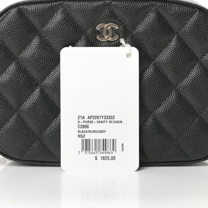 Chanel Caviar Quilted Vanity With Chain Black 13 of 13
