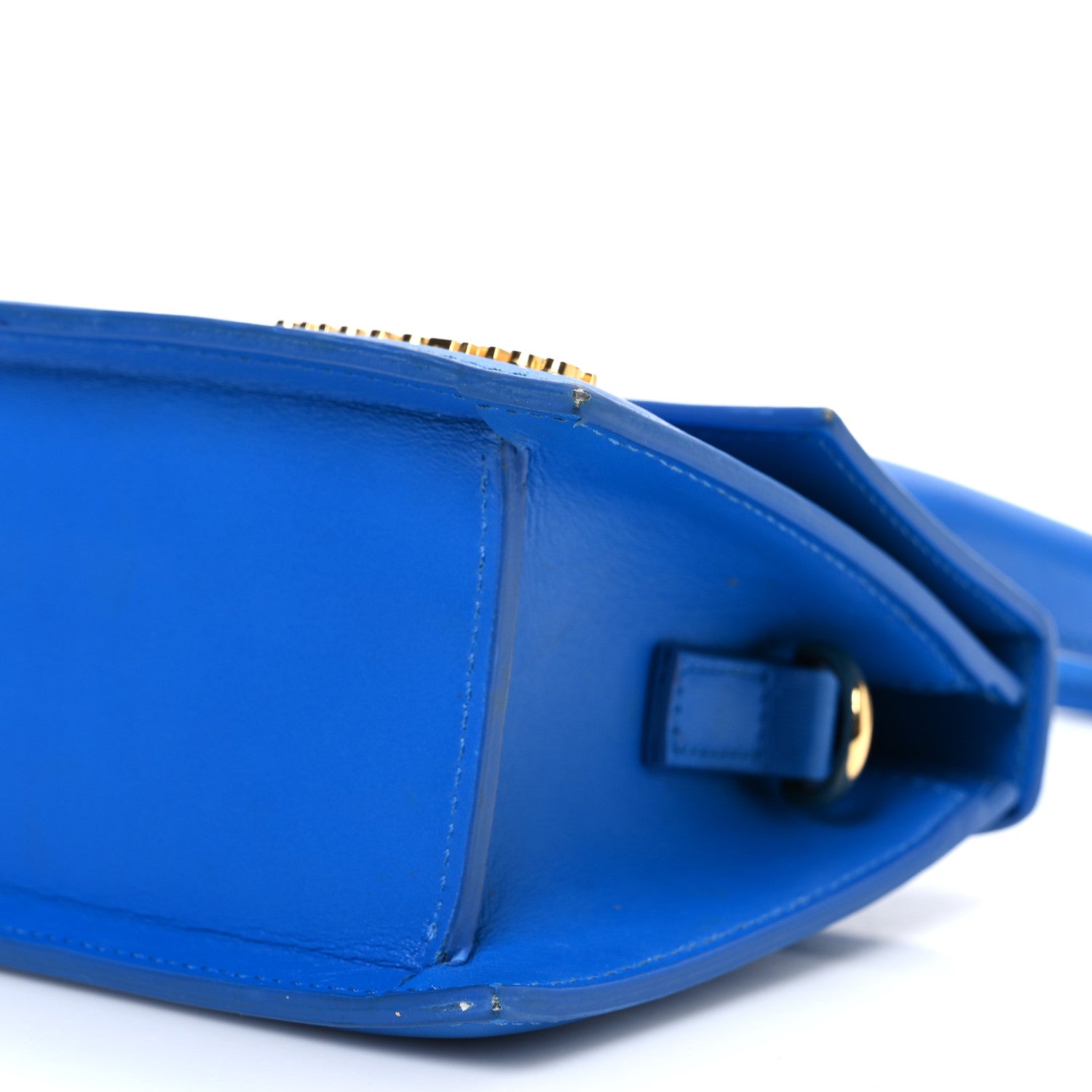 Jacquemus Smooth Calfskin Le Chiquito Moyen Blue 9 of 12
