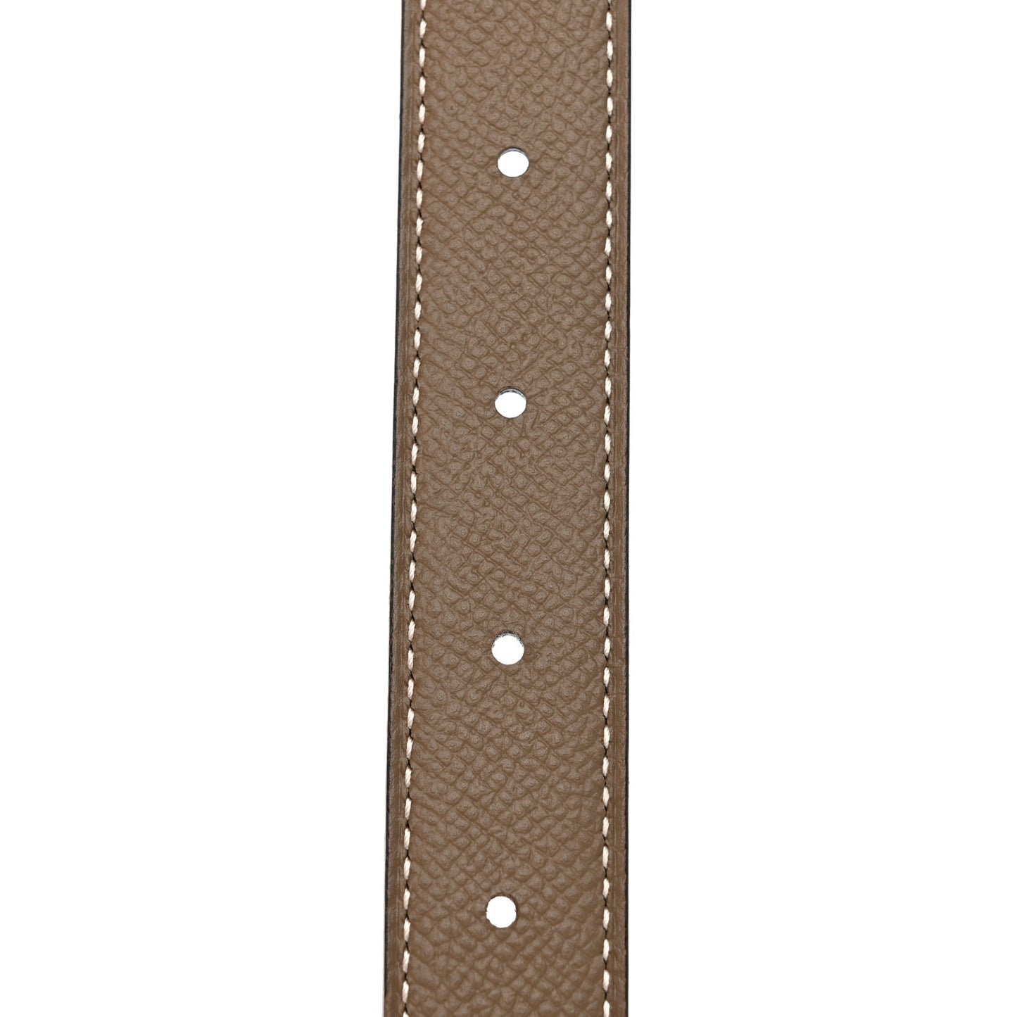 Epsom Swift 24mm Mini Constance Guilloche H Belt 85 Etoupe Black