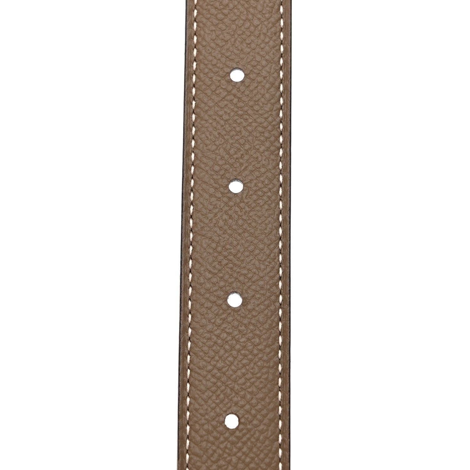 Hermes Epsom Swift 24mm Mini Constance Guilloche H Belt 85 Etoupe Black 6 of 8