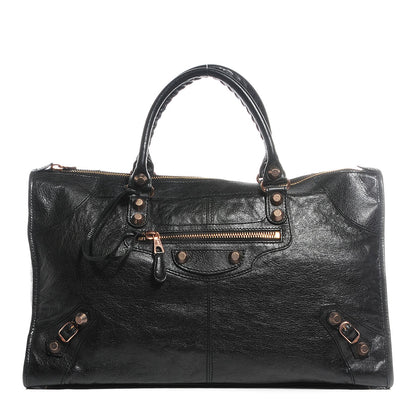 Balenciaga Agneau Giant 12 Rose Gold Hardware Work Black 1 of 12