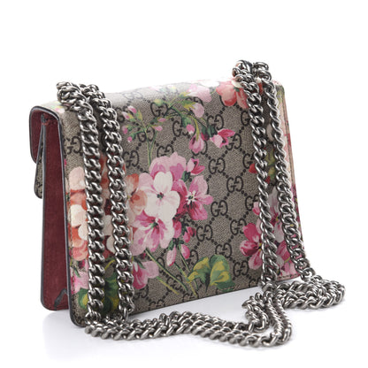 Gucci GG Supreme Monogram Blooms Mini Dionysus Shoulder Bag Beige Multicolor Dry Rose 3 of 11