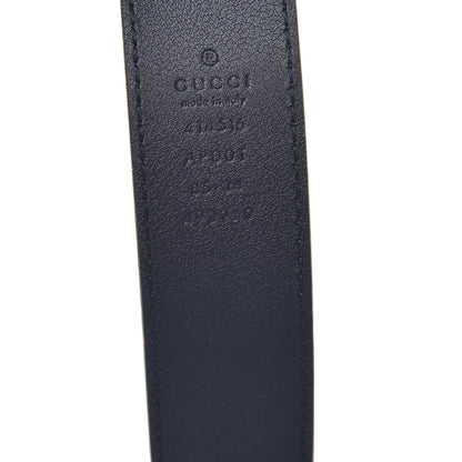Gucci Moon Calfskin Double G 30mm Belt 85 34 Blue 4 of 4