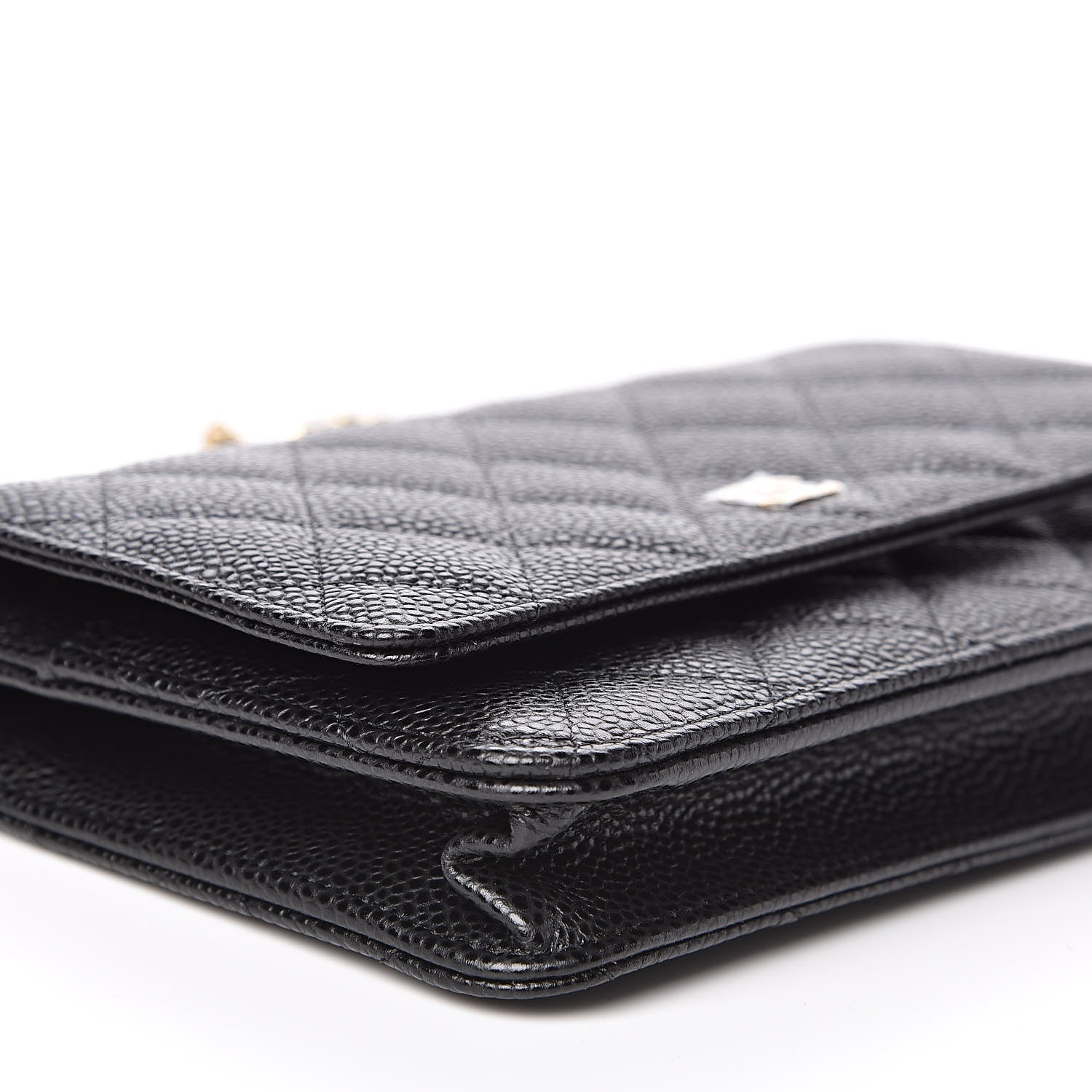 Chanel Caviar Quilted Wallet On Chain WOC Black 9 of 11