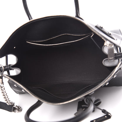 Saint Laurent Grained Calfskin Small Souple Sac De Jour Black 7 of 10
