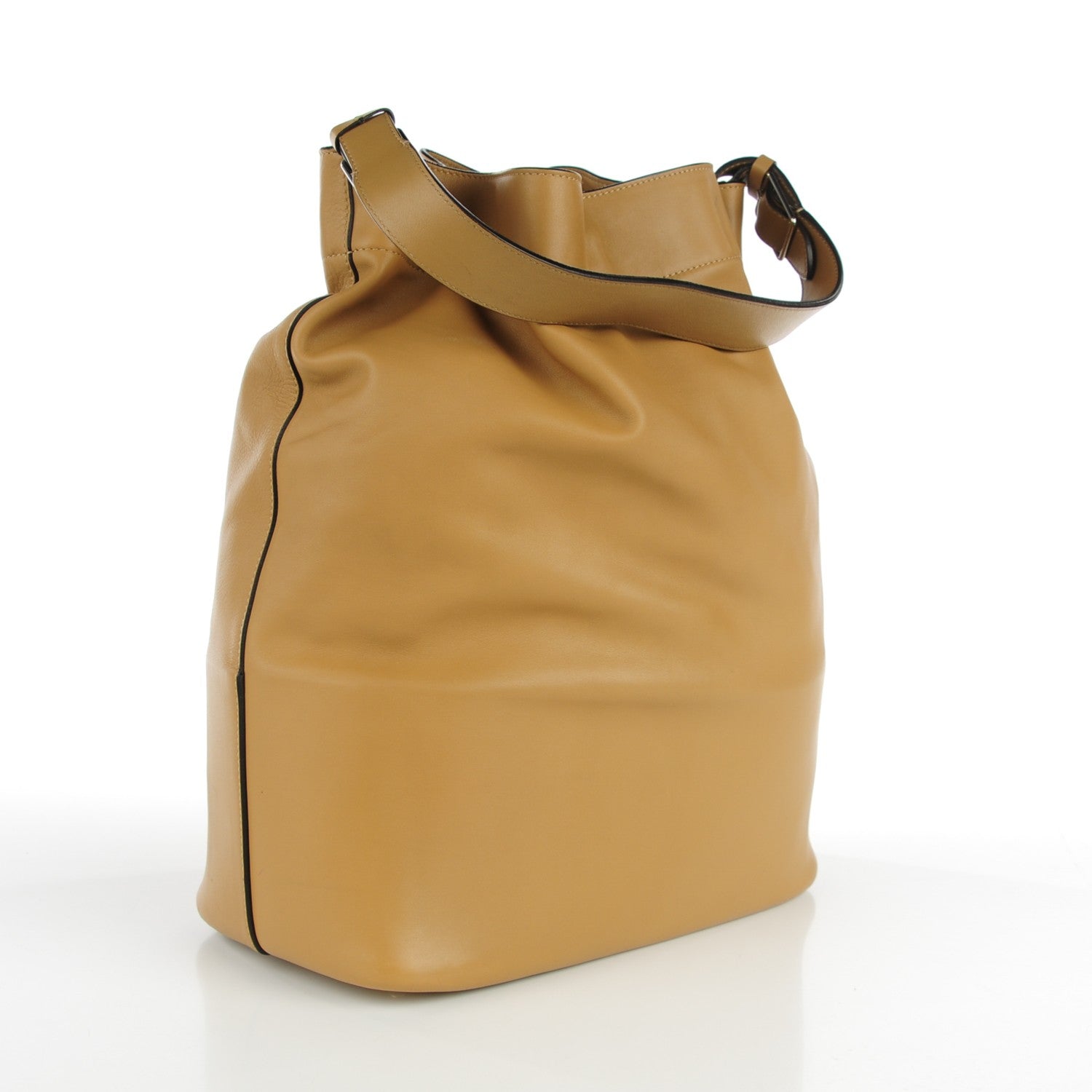 Celine Calfskin Seau Drawstring Tote Nude 5 of 11
