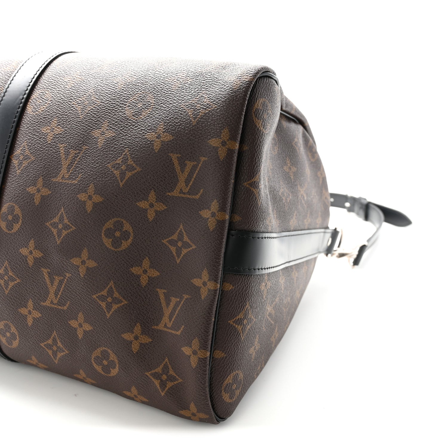 Louis Vuitton Monogram Macassar Keepall Bandouliere 45 8 of 8