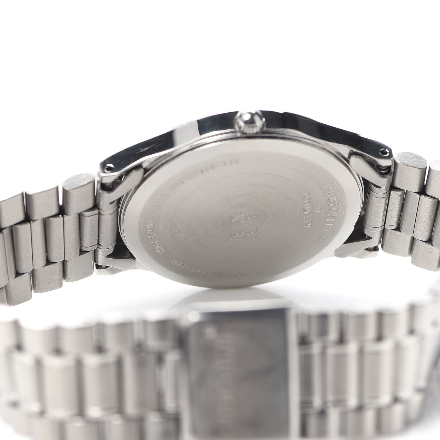 Tiffany Stainless Steel 33mm Portfolio Quartz Watch 4 of 6