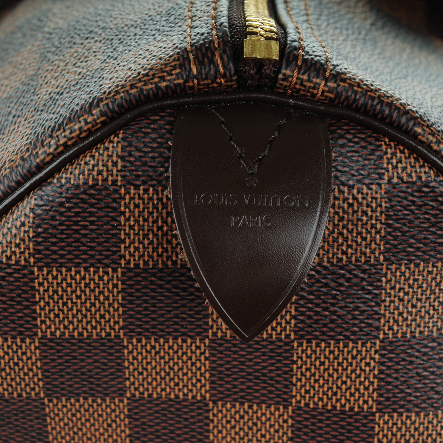 Louis Vuitton Damier Ebene Speedy 35 6 of 9