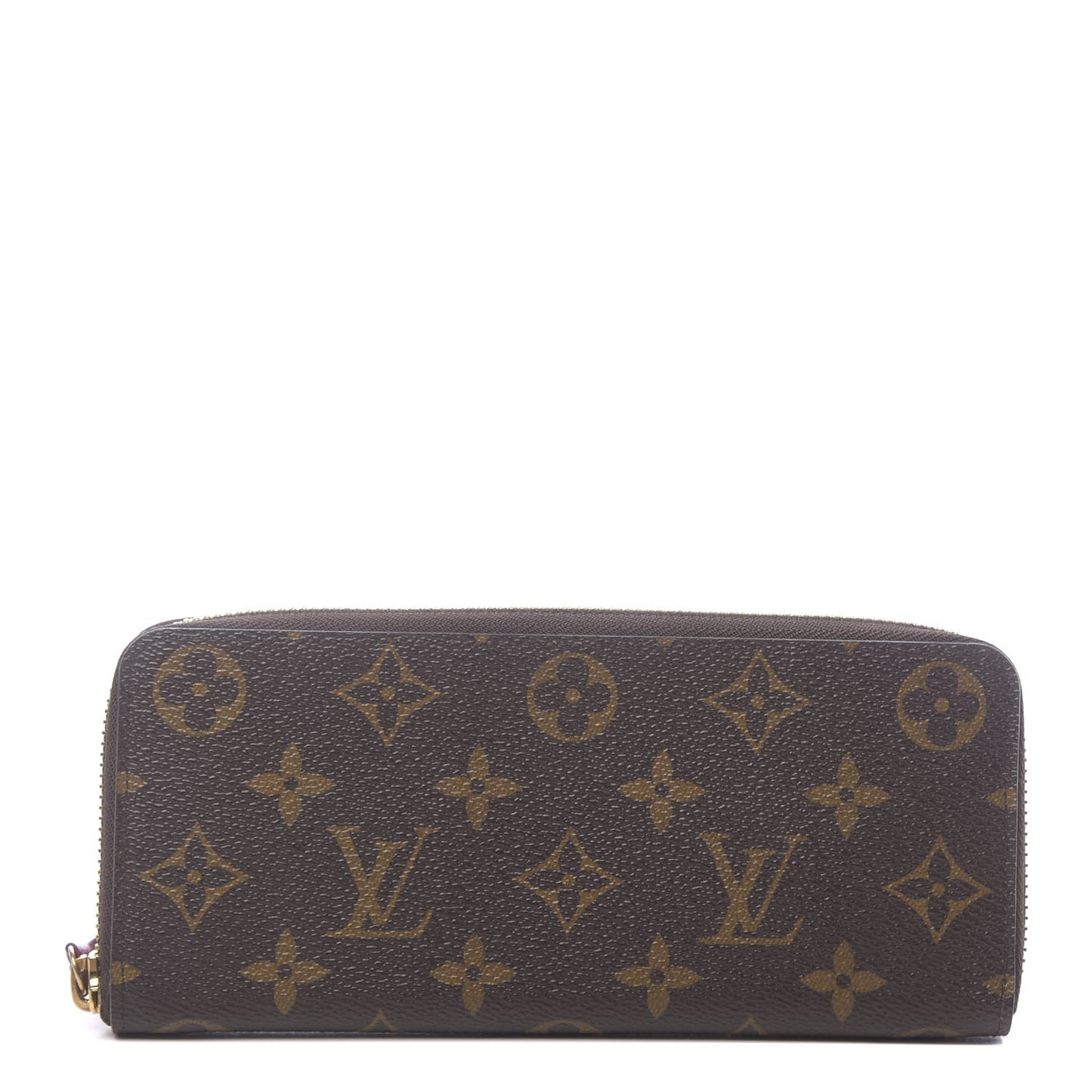 Monogram Clemence Wallet Fuchsia
