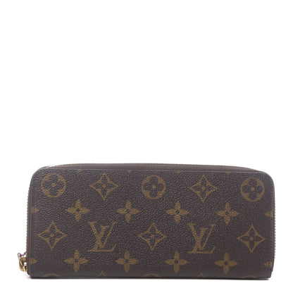 Louis Vuitton Monogram Clemence Wallet Fuchsia 1 of 7