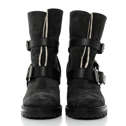 Christian Louboutin Calfskin Bouclette Viyonce 70 Boots 37.5 Black 2 of 8