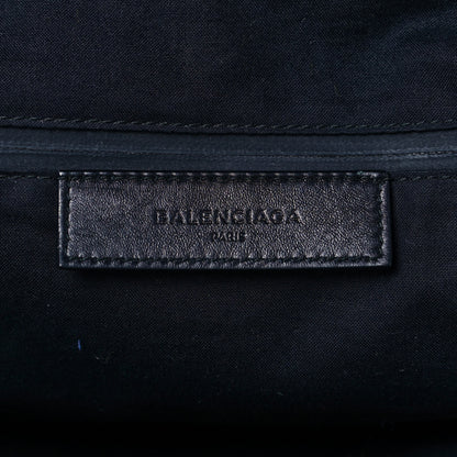 Balenciaga Nylon Political Campaign Logo Embroidered Explorer Backpack Navy 5 of 14