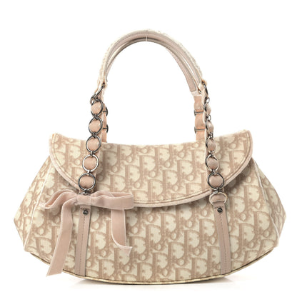 Christian Dior Monogram Romantique Trotter Bag Rose 1 of 10