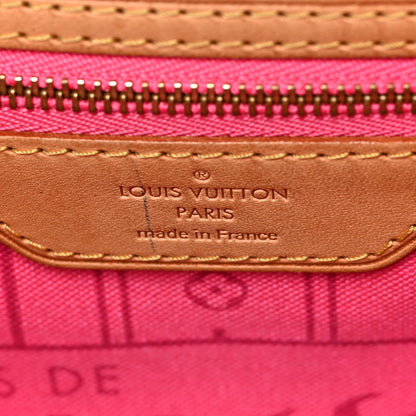 Louis Vuitton Monogram Roses Neverfull MM 6 of 8