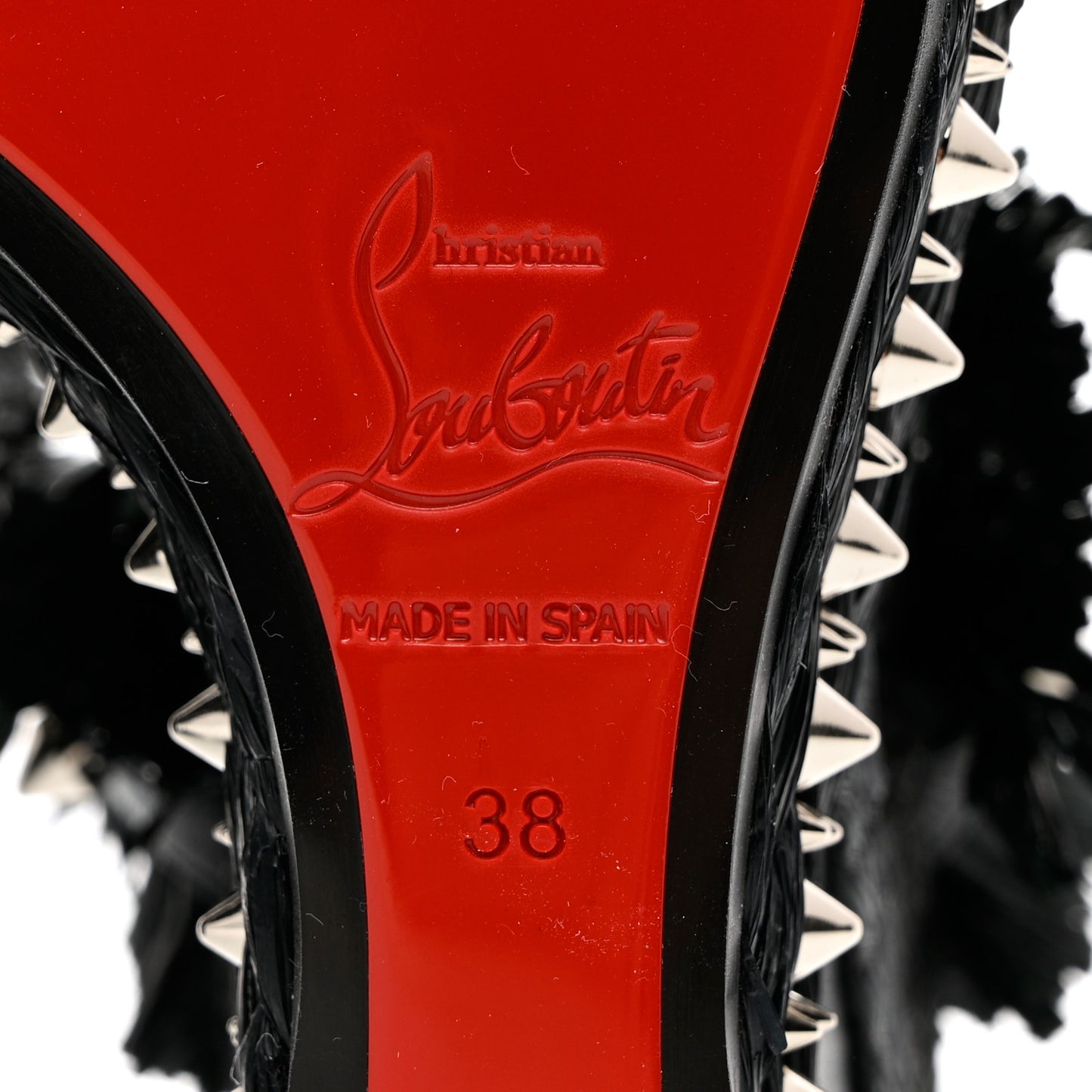 Voltinoudou 110mm Tie Cruise Raffia Spike Wedge 38 Black