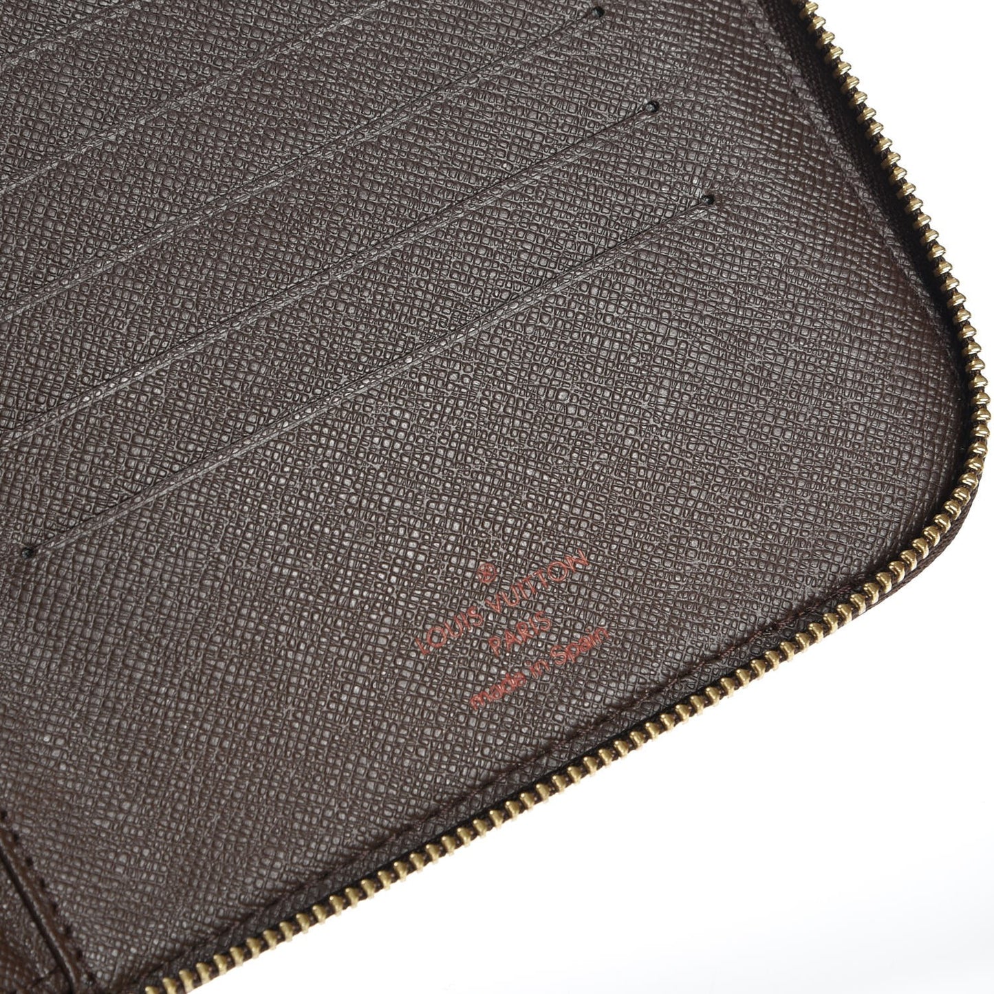 Damier Ebene Olav Organizer Wallet