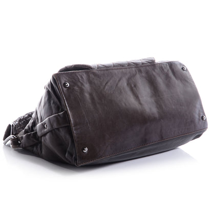 Chanel Quilted Lambskin 8 Knots Hobo Brown 4 of 7