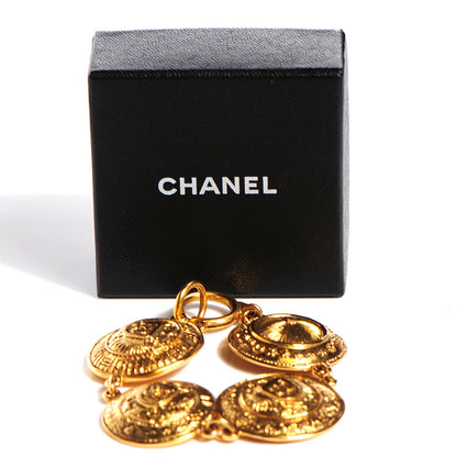 Chanel Medallion Bracelet Gold 11 of 12