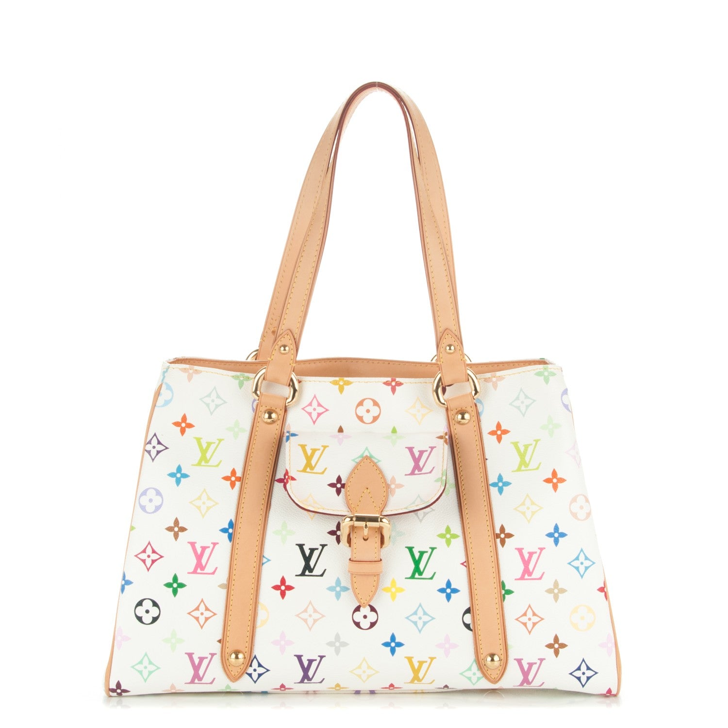 Louis Vuitton Monogram Multicolor Aurelia MM White 1 of 7